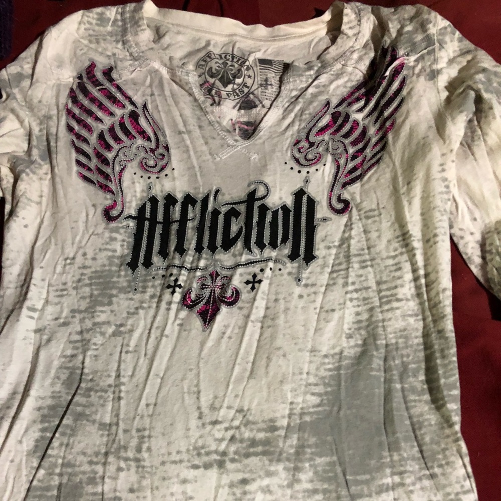 Ladies affliction top